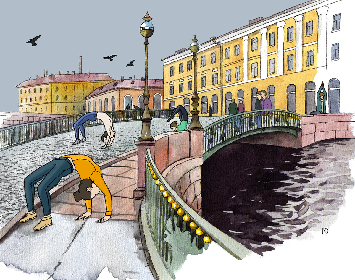 Нарисованный Петербург