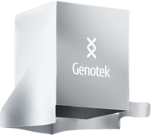 Генотек коробочка. Генетический тест Генотек. Генотек логотип.