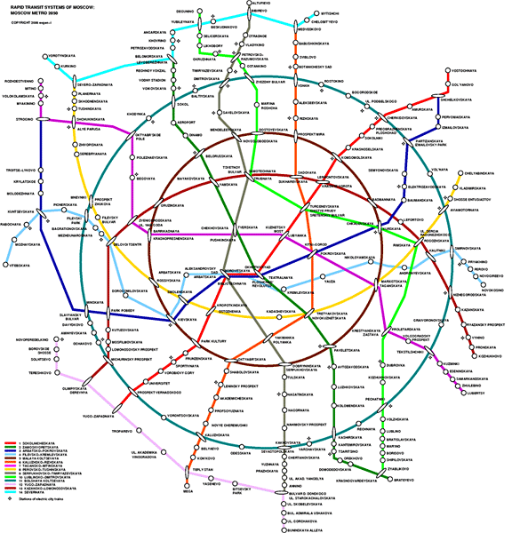 Карта метро 2024 Москва: схема и расположение станций на карте Москвы