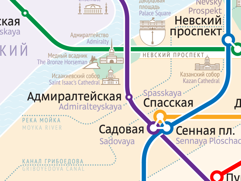 схема схема метро петербурга